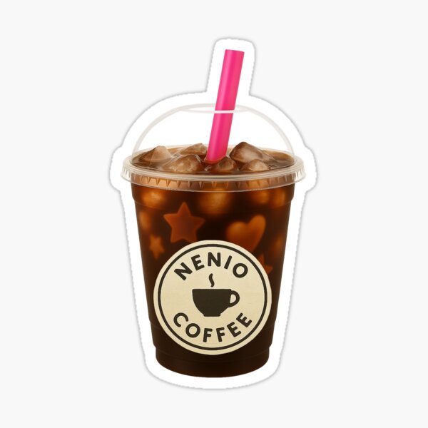 Item preview, Nenio’s Iced Americano designed and sold by NENIO-SHOP.