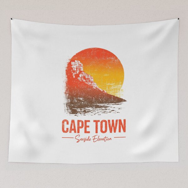 Item preview, Cape Town Sunset Graphic Tee designed and sold by Blurbean.