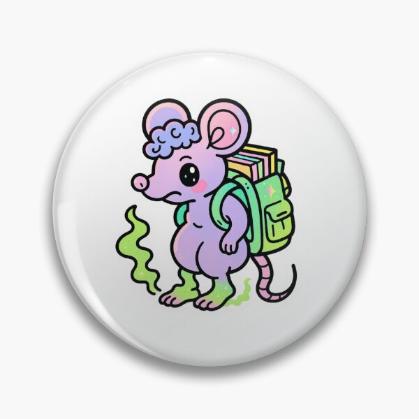 Item preview, STINKY GENIUS: Curly Mouse’s Toxic First Day Premium Cool Trendy Best Gift  designed and sold by Imaginarium of Chaos falcon88 .