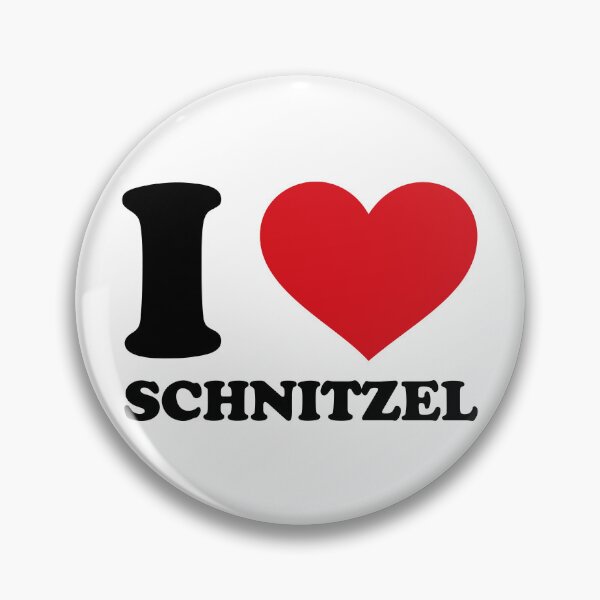 Item preview, I ❤️ Schnitzel – Funny Austrian lover Design designed and sold by EmeraldeaArt.