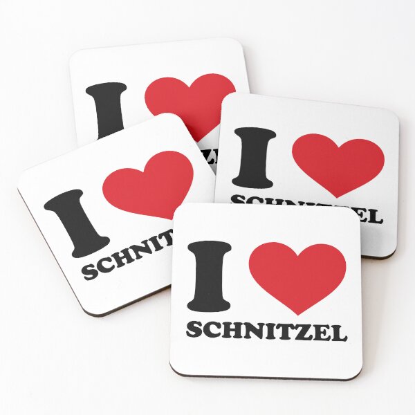 Item preview, I ❤️ Schnitzel – Funny Austrian lover Design designed and sold by EmeraldeaArt.