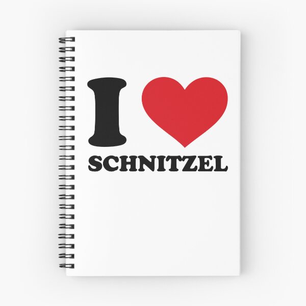 Item preview, I ❤️ Schnitzel – Funny Austrian lover Design designed and sold by EmeraldeaArt.