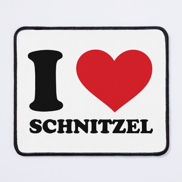 Item preview, I ❤️ Schnitzel – Funny Austrian lover Design designed and sold by EmeraldeaArt.
