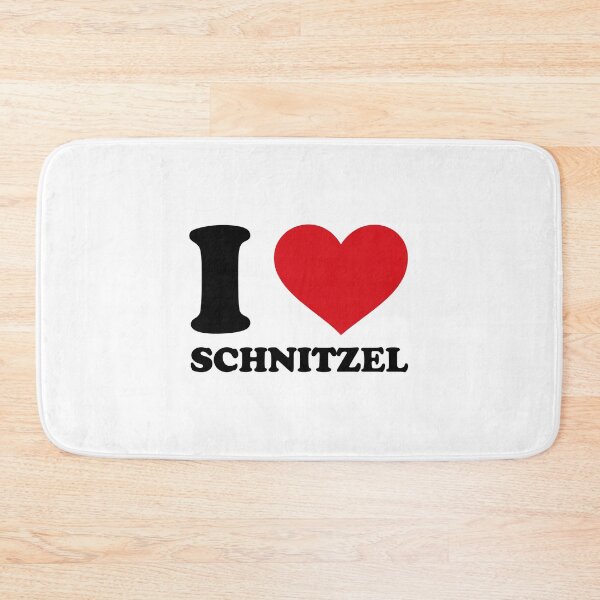 Item preview, I ❤️ Schnitzel – Funny Austrian lover Design designed and sold by EmeraldeaArt.