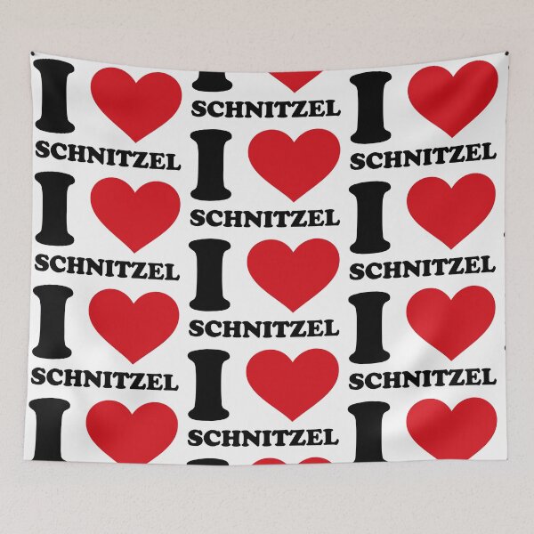 Item preview, I ❤️ Schnitzel – Funny Austrian lover Design designed and sold by EmeraldeaArt.