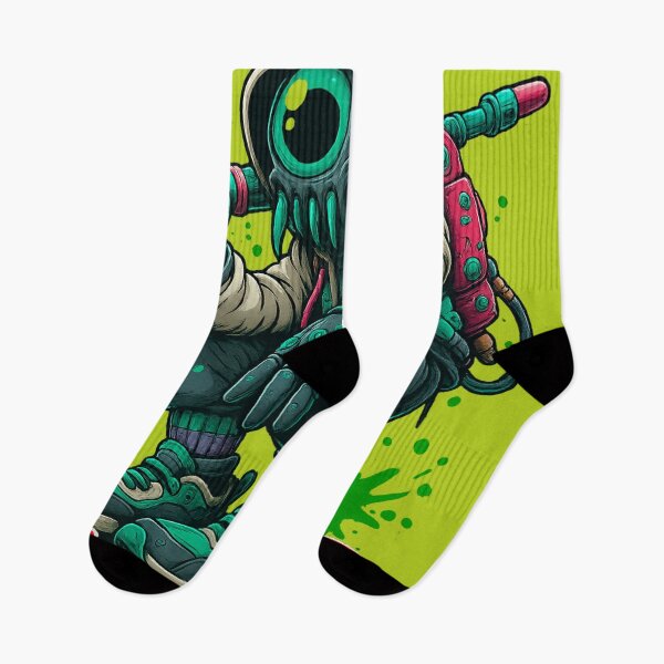 Item preview, Merry Xmas Alien Street Vibe – Cyberpunk Holiday Edition designed and sold by Thaivi Design.