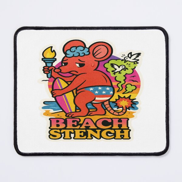 Item preview, SUNBURNED & STANKY: Curly Mouse's Beach Fail Premium Cool Trendy Best Gift  designed and sold by Imaginarium of Chaos falcon88 .