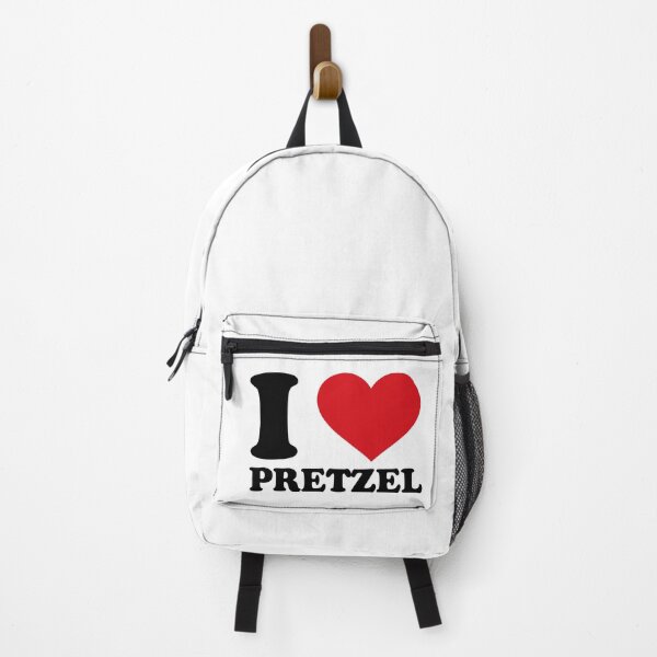Item preview, I ❤️ Pretzel – Bavarian Snack Design designed and sold by EmeraldeaArt.