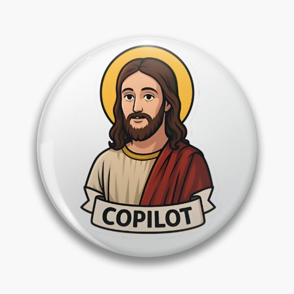 Item preview, Jesus as Copilot designed and sold by Day Dreamer.