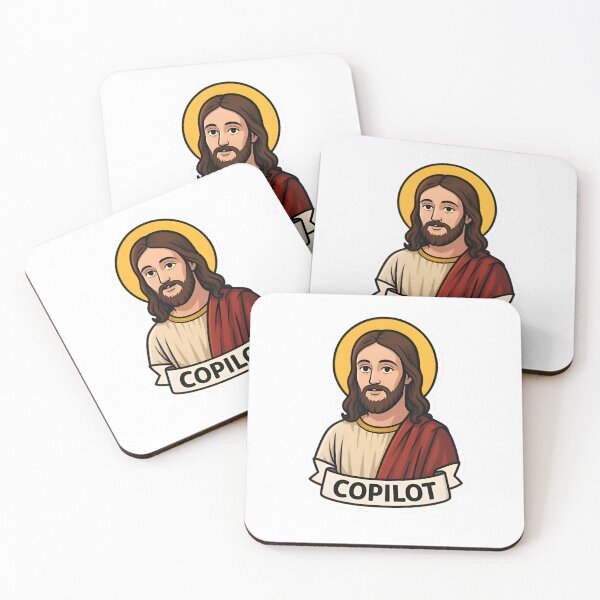 Item preview, Jesus as Copilot designed and sold by Day Dreamer.