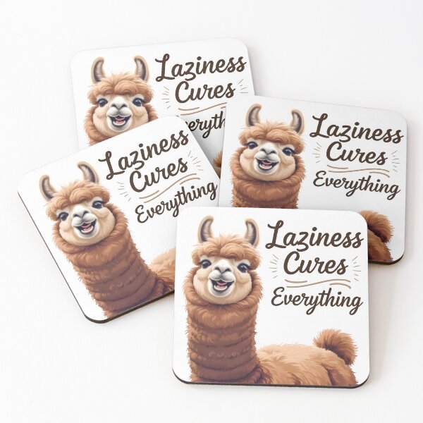 Item preview, Laziness cures everything designed and sold by ArtofDday.