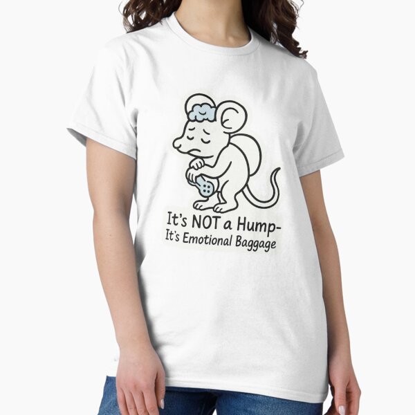 Item preview, EMOTIONAL BAGGAGE: Curly Mouse Carries It All (and Stinks) Premium Cool Trendy Best Gift  designed and sold by Imaginarium of Chaos falcon88 .