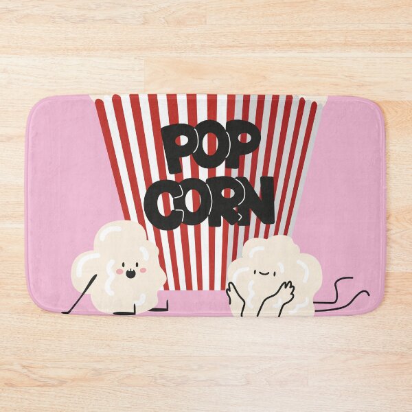 Item preview, Cartoon cute kawaii popcorn characters designed and sold by Luamor.