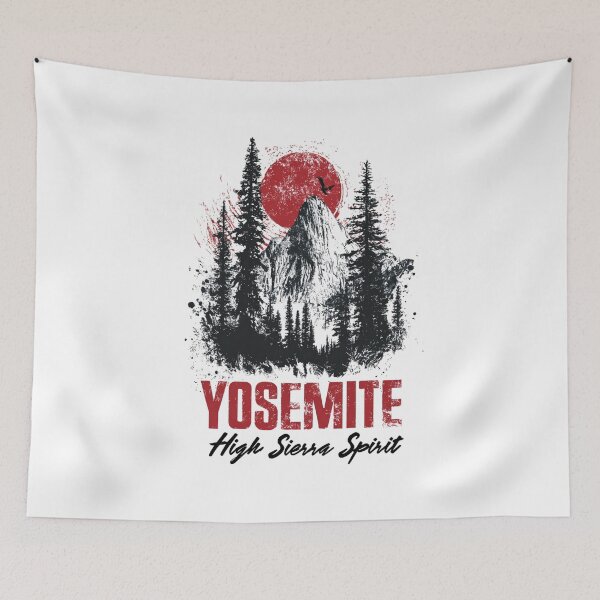 Item preview, High Sierra Vintage Yosemite Tee designed and sold by Blurbean.
