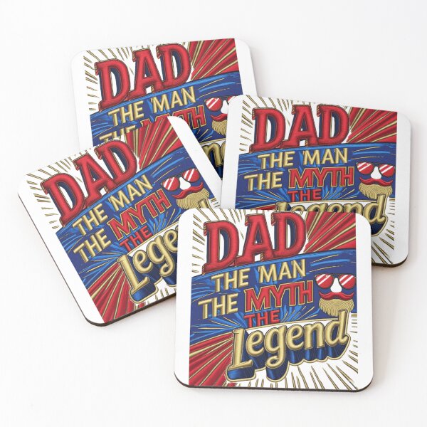 Item preview, Superdad  The Man The Myth The Legend  Bold Father’s Day Design designed and sold by ArtDesignTp.