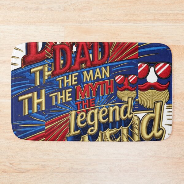 Item preview, Superdad  The Man The Myth The Legend  Bold Father’s Day Design designed and sold by ArtDesignTp.