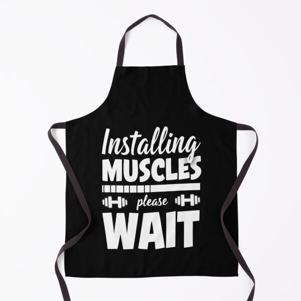 Item preview, Installing Muscles – Funny Gym Loading Quote for Fitness Motivation designed and sold by GRITMOOD.