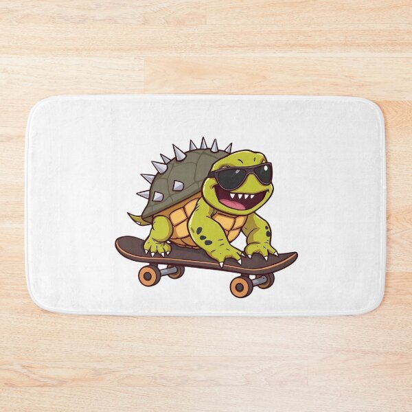 Item preview, Skater Punk Turtle – Spiky Shell, Cool Ride designed and sold by DaniArtDesign81.