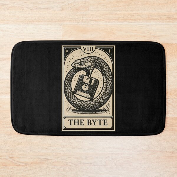 Item preview, Data Hoarding Tarot – The Byte designed and sold by BRU Design.