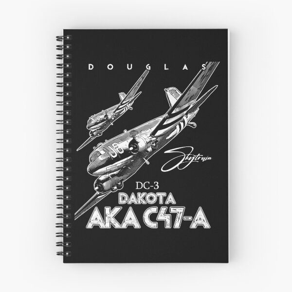 Item preview, DC-3 Dakota AK47-A – Vintage Military Transport Aircraft Art designed and sold by Aerolovers.