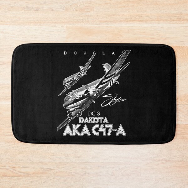 Item preview, DC-3 Dakota AK47-A – Vintage Military Transport Aircraft Art designed and sold by Aerolovers.