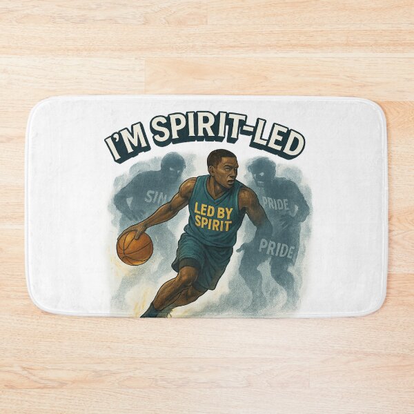 Item preview, Blessed & Ballin’ Backpack – Spirit-Led Basketball Ministry Gear | Kingdom Player Duffle & Backpack by FaithDripStudio designed and sold by FaithDripStudio.
