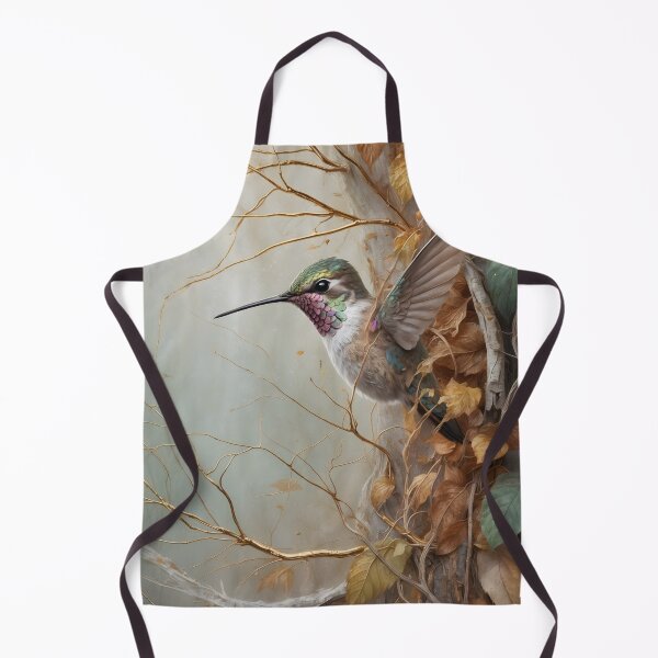 Item preview, Veinbound Hummingbird – Autumn Elegance in Flight by LaLi Designs designed and sold by LaLi-Designs.