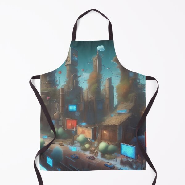 Item preview, Silicon Metropolis Digital Abstract Art designed and sold by Esterlane.