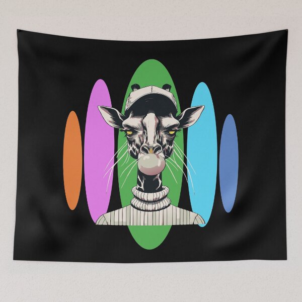 Item preview, Giraffe Bubblegum Funny Animal Chewing Gum  designed and sold by Colorfulman.