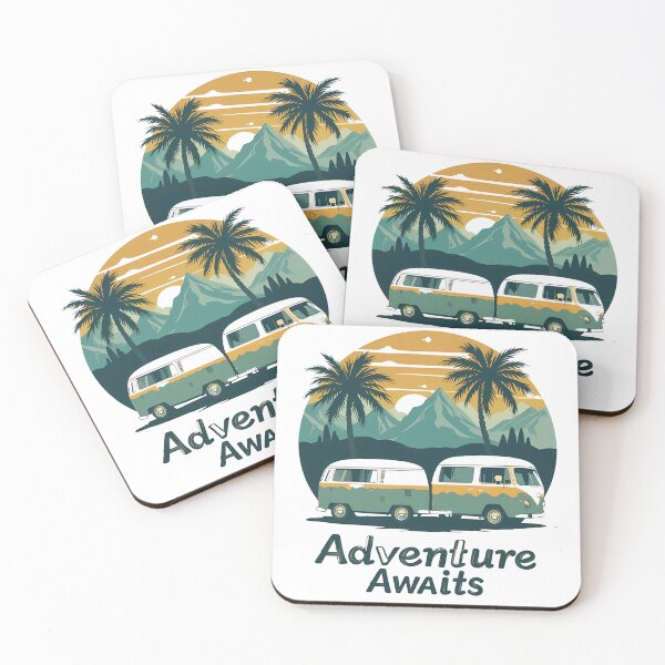 Item preview, Adventure Awaits for travel lovers designed and sold by Waseemkhan86.