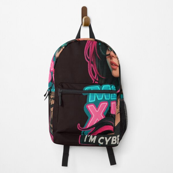 Item preview, Cyberpunk Xmas Girl – Merry Techmas Style designed and sold by Thaivi Design.