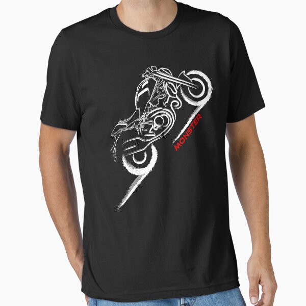 Item preview, Monster Street Bike Wheelie – Extreme Motorcycle Stunt Art designed and sold by etoide.
