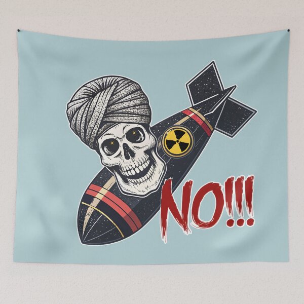 Artikelvorschau, Keine Atombombe für den Iran! freundliche Karikatur entworfen und verkauft von orthodox-icon.