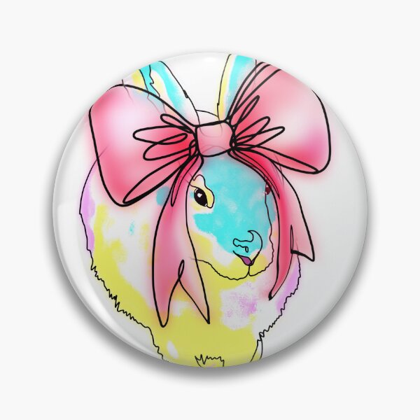 Item preview, Sunrise Bunny with Giant Bow - animalzinhats designed and sold by Ashley’sAnimalz.