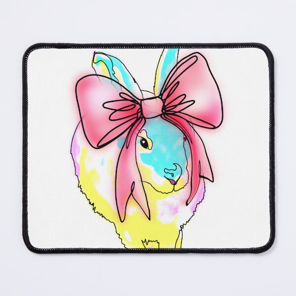 Item preview, Sunrise Bunny with Giant Bow - animalzinhats designed and sold by Ashley’sAnimalz.