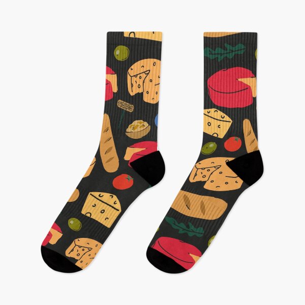 Item preview, Retro abstract cheese in doodle vintage style designed and sold by Luamor.