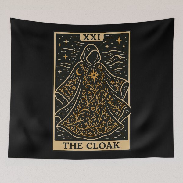 Item preview, Sewing Tarot Card – The Cloak designed and sold by BRU Design.