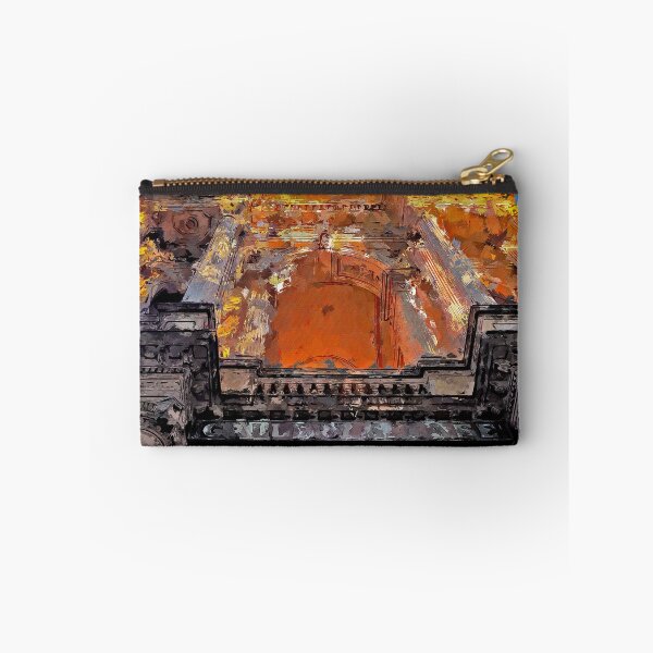 Item preview, Impressionist Painting of a View to a Vintage Bank in Bendigo - Bendigo, Victoria, Australia designed and sold by Steven Jodoin.