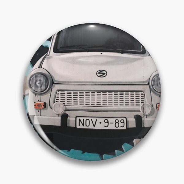 Item preview, Berlin Wall Mural – Car Breaking Through the Wall designed and sold by photo-travel.