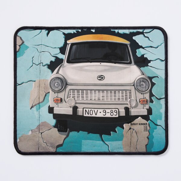 Item preview, Berlin Wall Mural – Car Breaking Through the Wall designed and sold by MetaModel Editions.