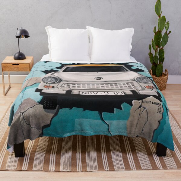 Item preview, Berlin Wall Mural – Car Breaking Through the Wall designed and sold by photo-travel.