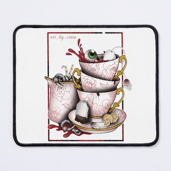 Item preview, Tea Time Horror designed and sold by Art-by-cinta.