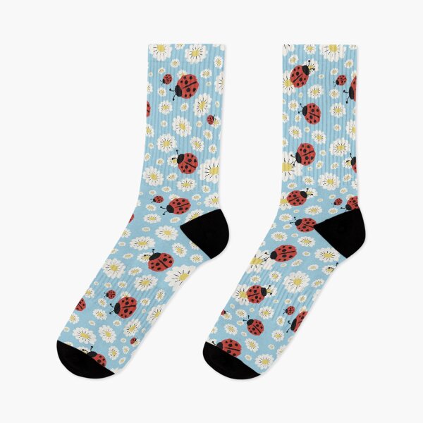 Item preview, Daisies & Ladybugs Pattern – Country Charm and Nature’s Joy designed and sold by AtlMaddynette.