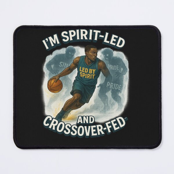 Item preview, Blessed & Ballin’ Tee – Spirit-Led Christian Basketball Shirt | Kingdom Hooper T-Shirt by FaithDripStudio designed and sold by FaithDripStudio.
