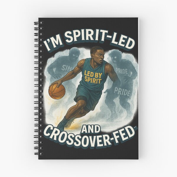 Item preview, Blessed & Ballin’ Tee – Spirit-Led Christian Basketball Shirt | Kingdom Hooper T-Shirt by FaithDripStudio designed and sold by FaithDripStudio.