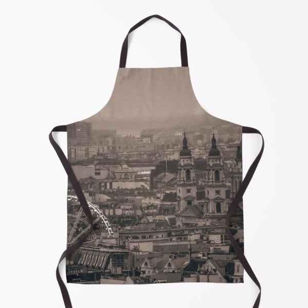 Item preview, Vintage Budapest Cityscape – Sepia-Toned View designed and sold by MetaModel Editions.