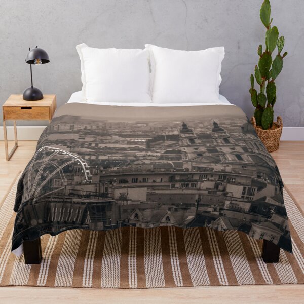 Item preview, Vintage Budapest Cityscape – Sepia-Toned View designed and sold by photo-travel.