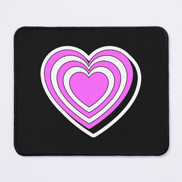 Item preview, Magenta concentric heart, pop art designed and sold by artskill2k17.