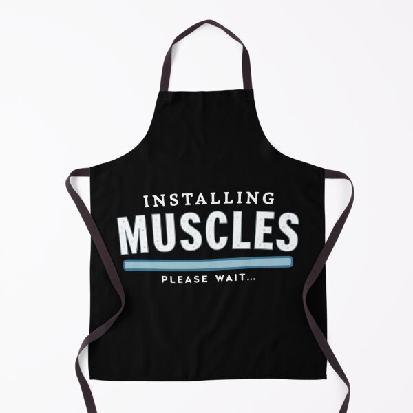 Item preview, Installing Muscles Loading Bar – Funny Gym Progress Design designed and sold by GRITMOOD.