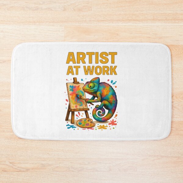 Item preview, Color Shift – Chameleon Paints the Canvas designed and sold by inkNext.
